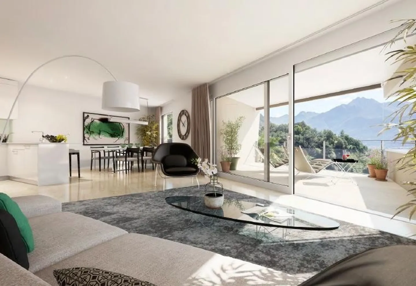 Bellissimo nuovo appartamento di 4,5 stanze con vista lago - Foto 7 di 10