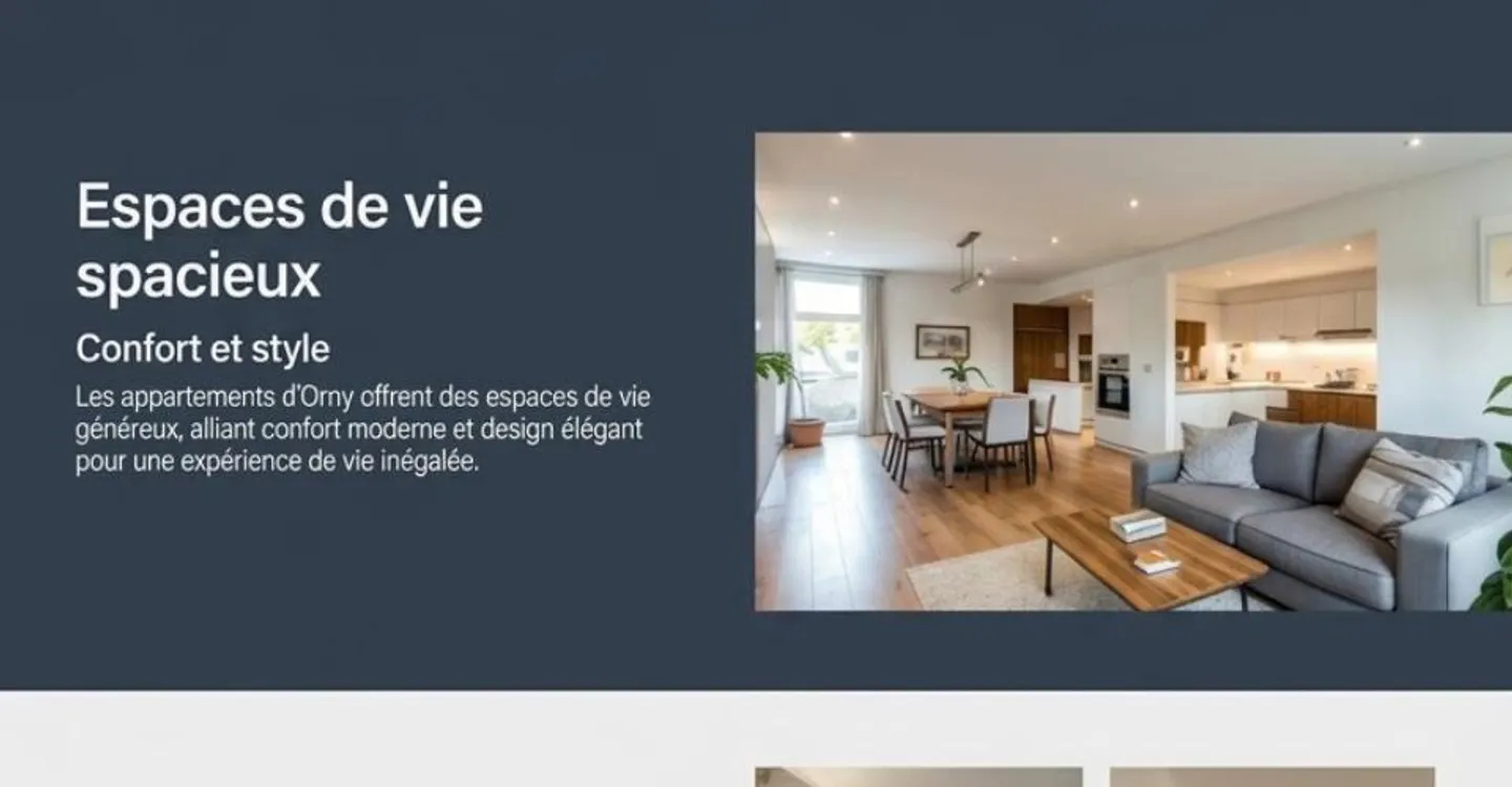 Appartement moderne à Orny - Photo 2 sur 4