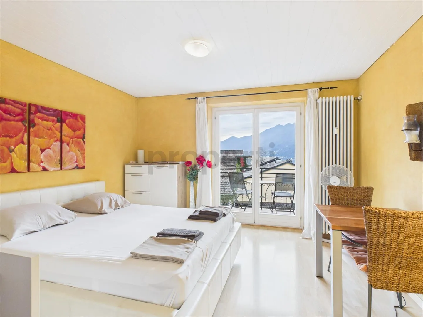 Charmante Studiowohnung mit traumhafter Aussicht in Ascona (befrist... - Foto 1 von 11