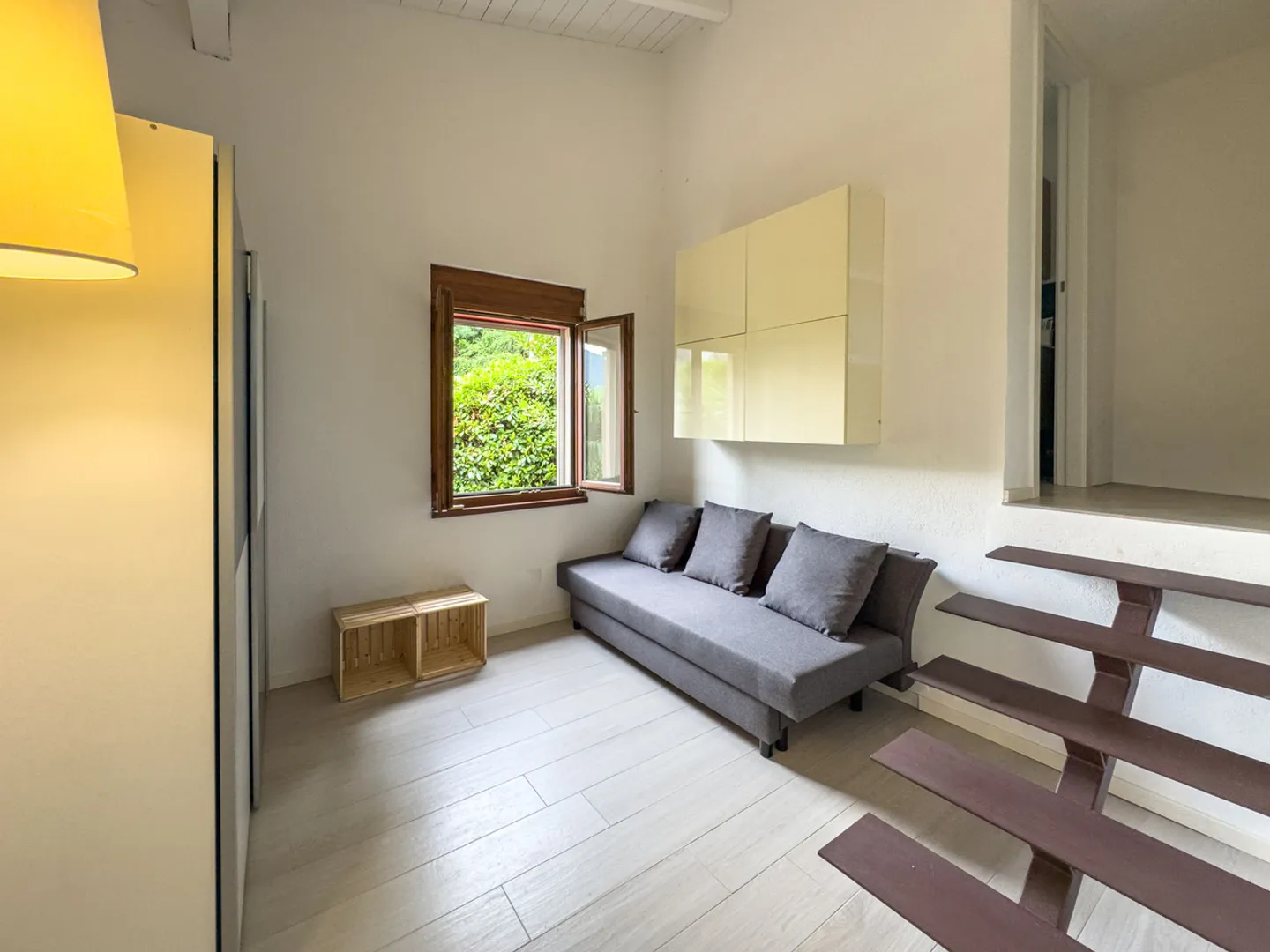 Casa gemella vista lago con giardino a Bissone - Foto 8 di 11