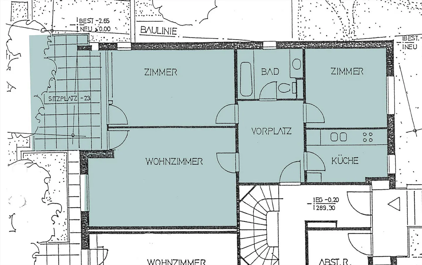 Geräumige Wohnung in Mumpf - Foto 8 von 8