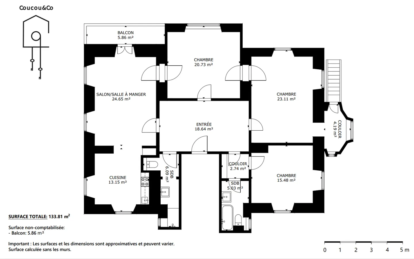 Appartamento arredato 4.5 stanze - Foto 15 di 16