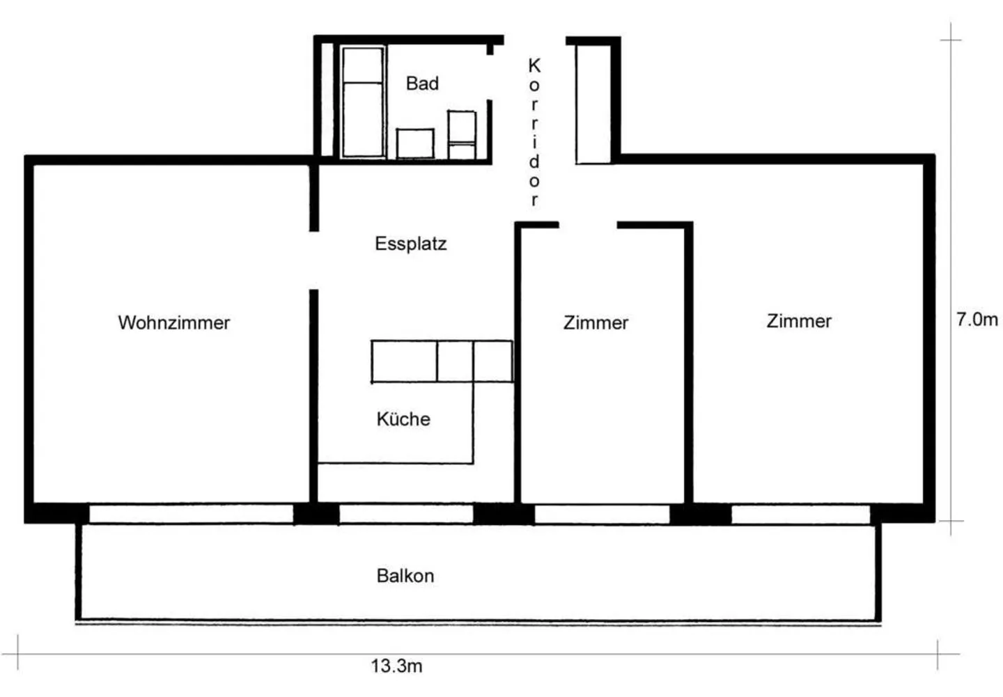 Appartement charmant dans un emplacement idyllique - Photo 8 sur 8