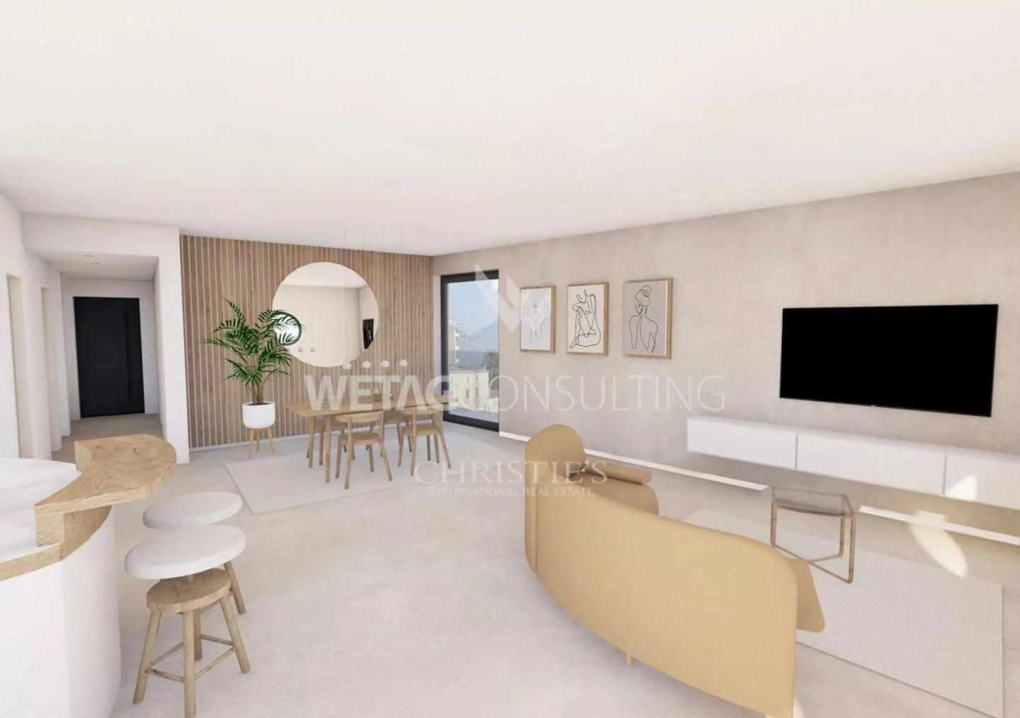 Appartamento 3,5 locali in vendita a Lugano con vista lago - Foto 4 di 7