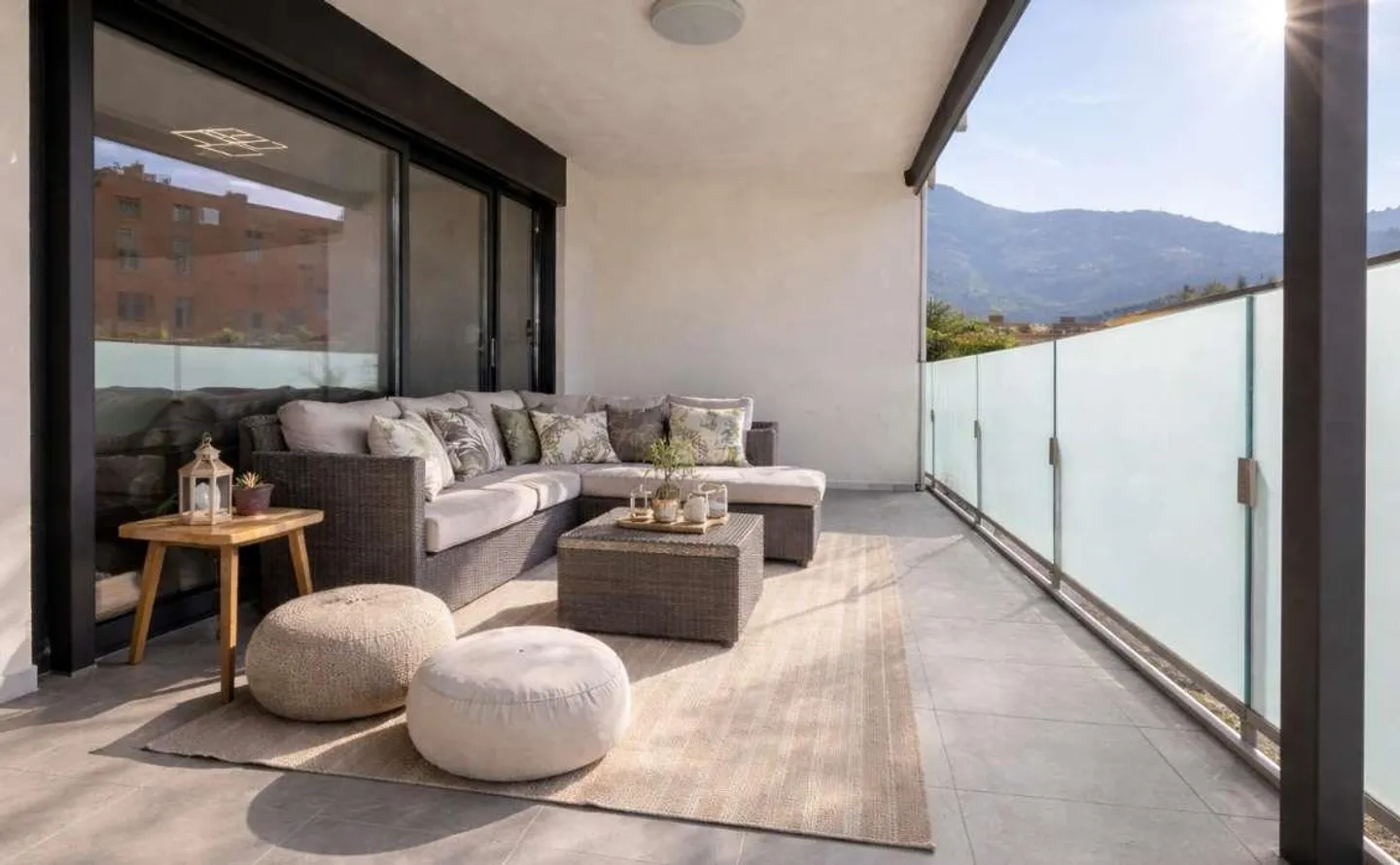 Elegantes Apartment mit Terrasse - Foto 6 von 12