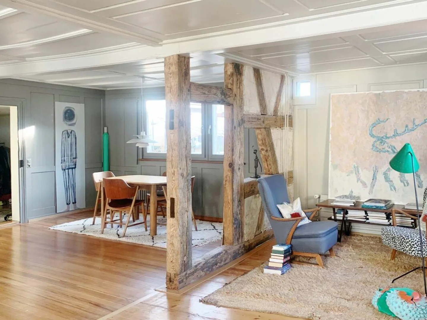 Appartement de 5,5 pièces dans la vieille ville avec terrasse ensoleillée - Photo 2 sur 9