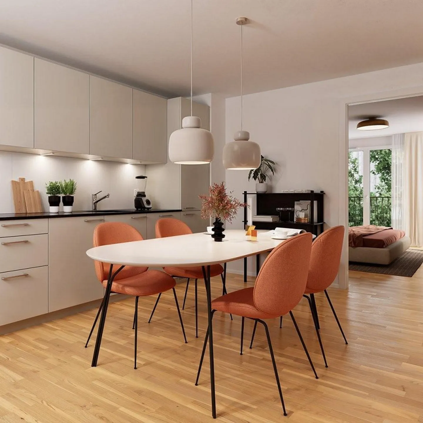 Appartement moderne à Clendy - Photo 3 sur 8