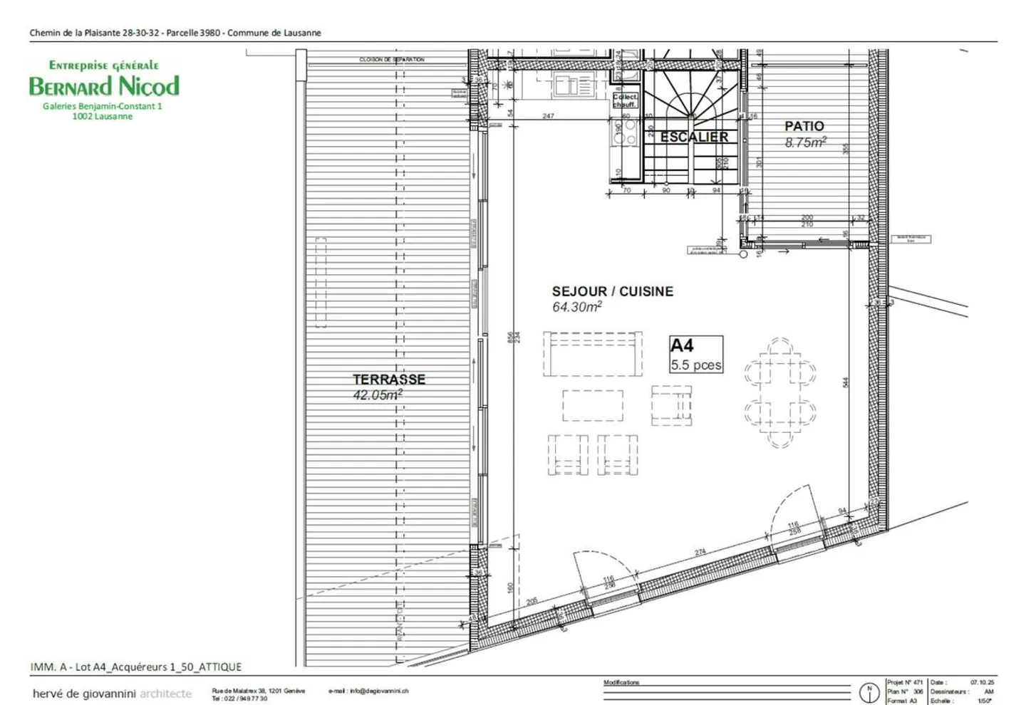 New residence in Chailly! 2.5 room apartment with south-facing balcony - Photo 6 of 8