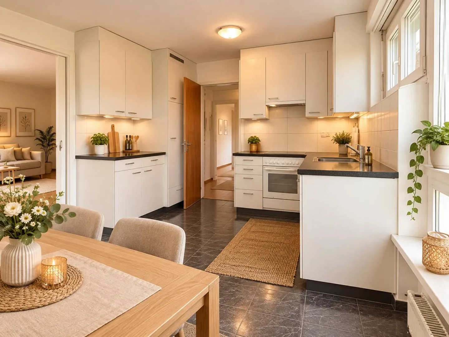 Helle Wohnung mit Seesicht - Foto 2 von 4