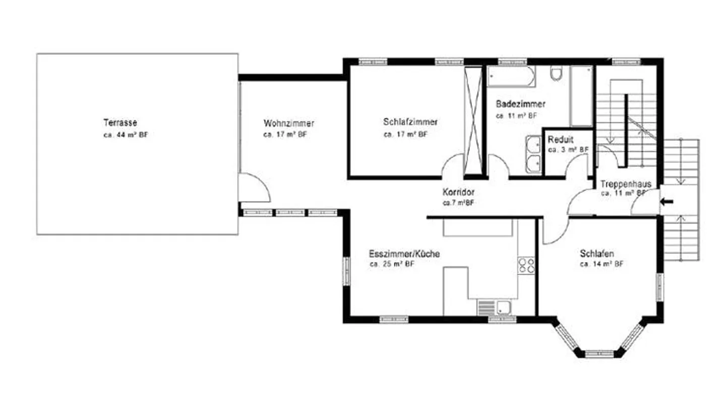 Charmante Chalet Wohnung - Foto 10 von 10