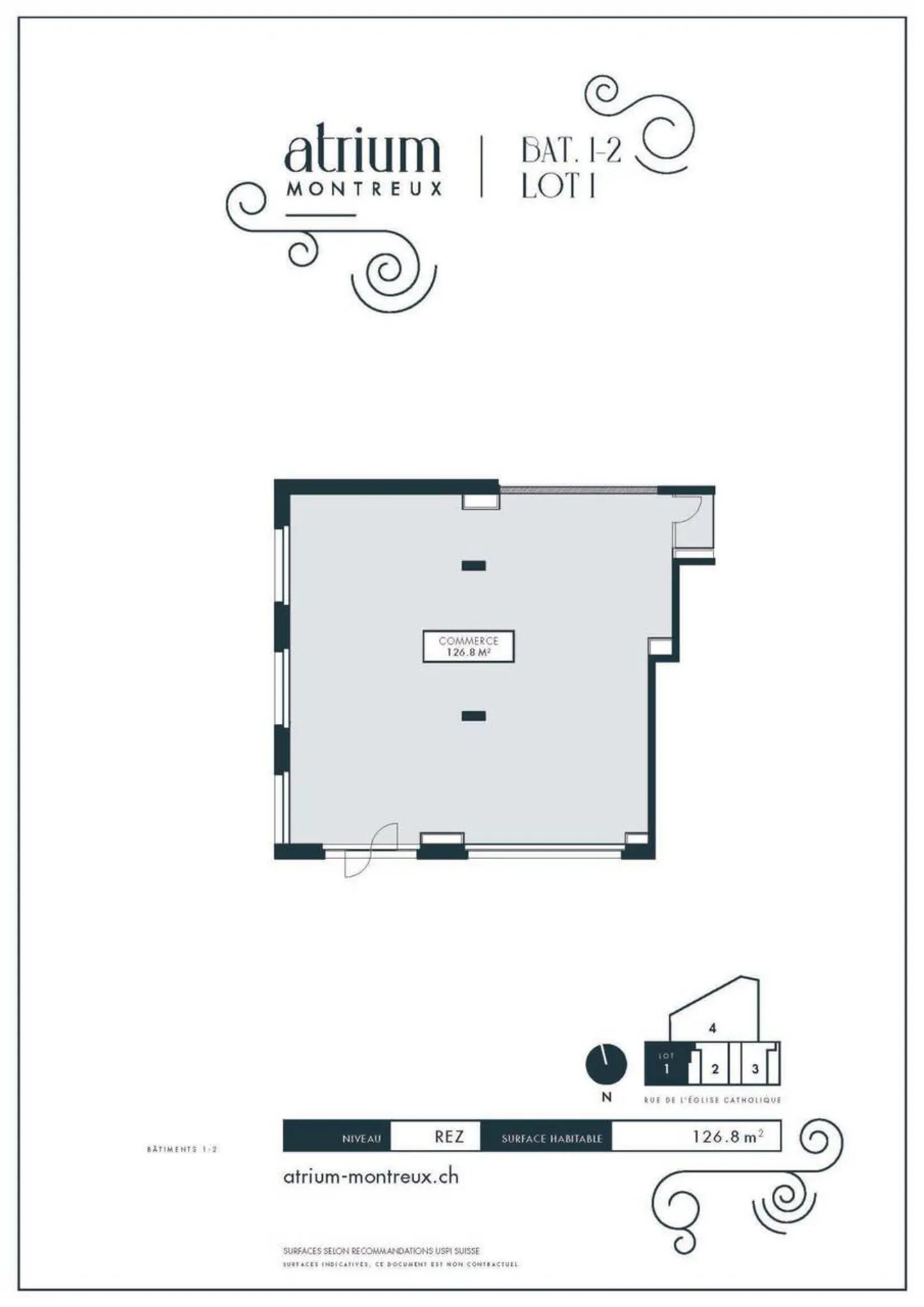 Superfici commerciali 436 m2 con parcheggi interni - Foto 9 di 9