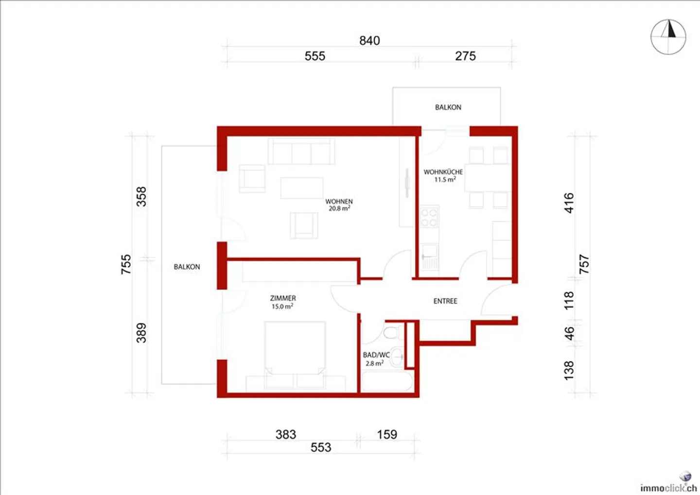 Appartement individuel idéal ! - "Louer sans dépôt" - Photo 5 sur 5