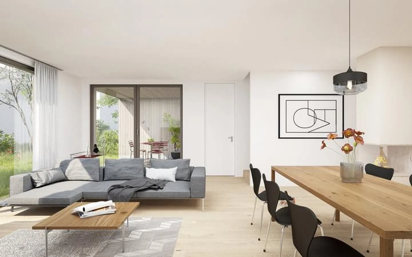 Moderner Doppelhaushalt mit nachhaltigem Design - Foto 5 von 8