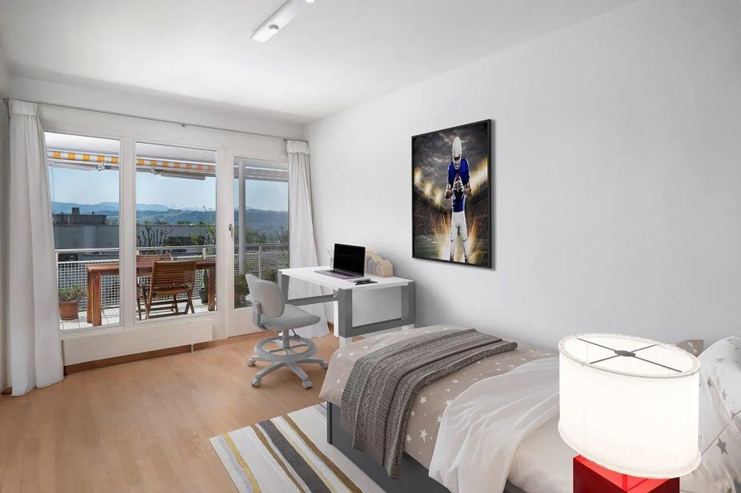 Komfortable 4½-Zimmer-Wohnung am Sonnenhang mit Seesicht im steuerg... - Foto 8 von 13