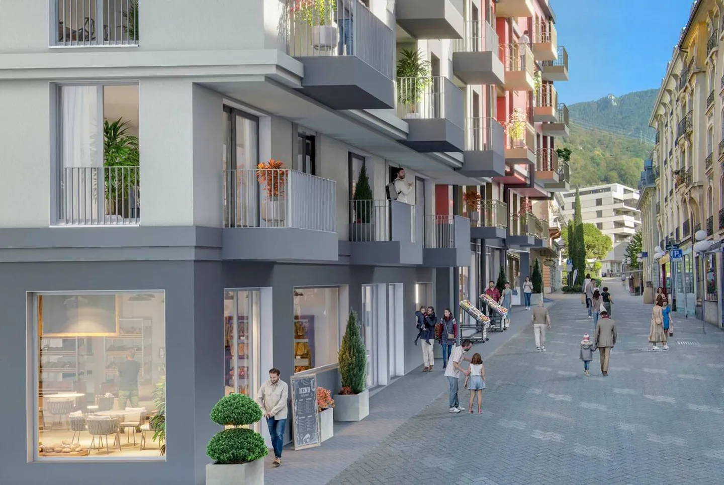 Spazio commerciale di 309 m2 nel cuore di Montreux - Foto 1 di 6