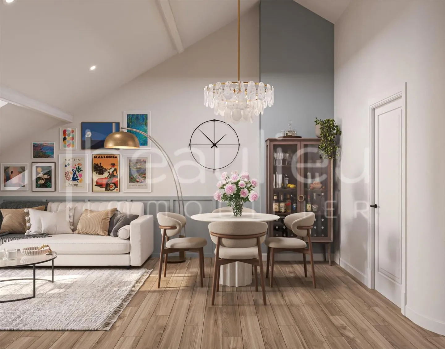 Bel appartement rénové avec vue sur le lac ! - Photo 4 sur 13