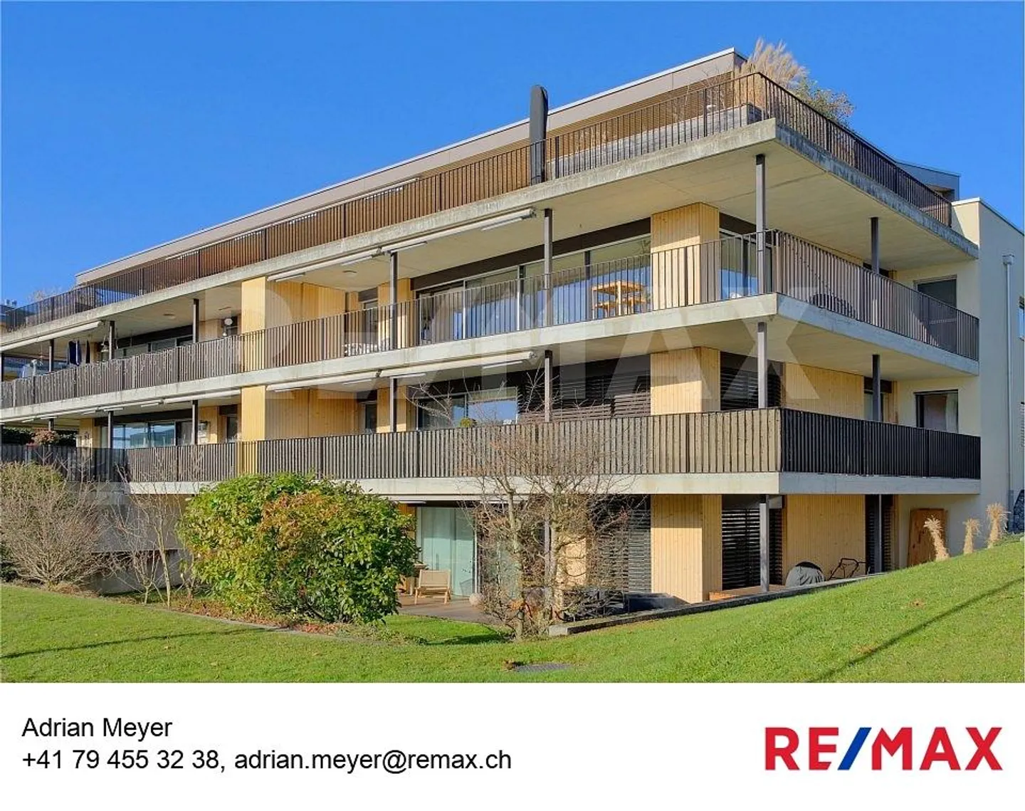 Appartement 4½ pièces de rêve avec balcon panoramique - Photo 1 sur 13