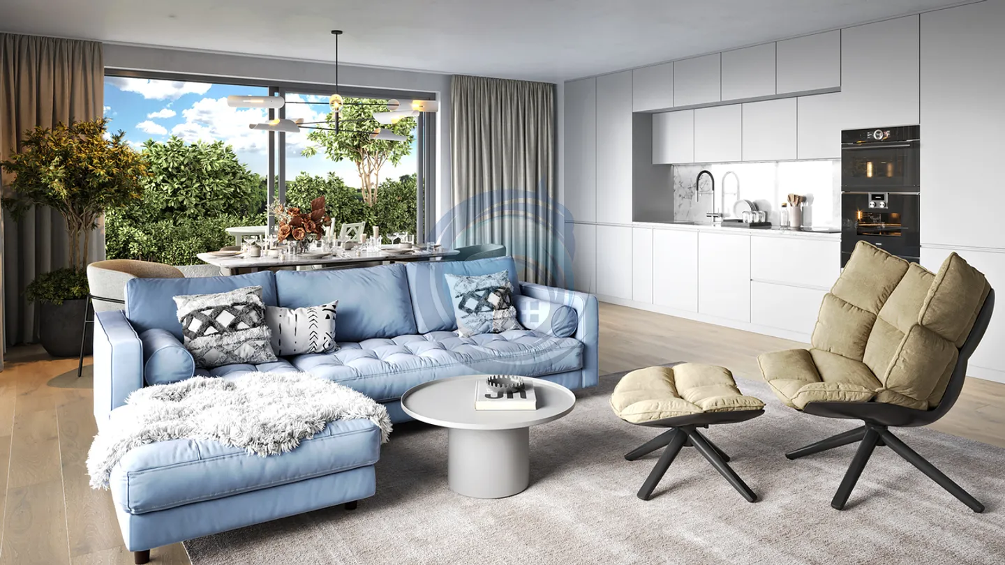 BEL APPARTAMENTO NUOVO DI 3,5 LOCALI CON BALCONE - Foto 3 di 7