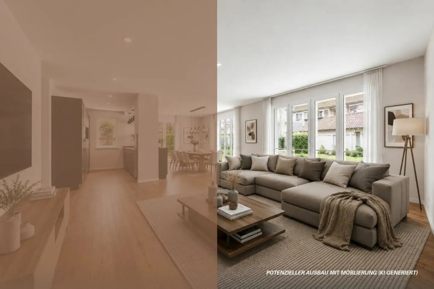 Modernisierte 4.5-Zimmer-Gartenwohnung - Foto 1 von 16
