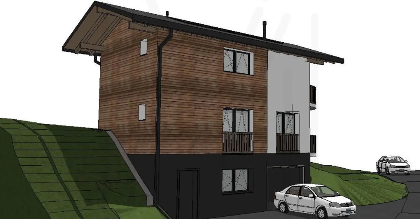 Land with building permit for an individual villa-chalet - Photo 6 of 7