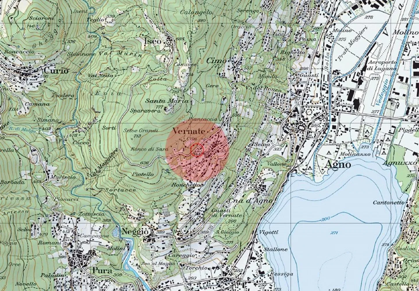 Vernate - Bauland mit herrlicher Aussicht - Foto 7 von 7