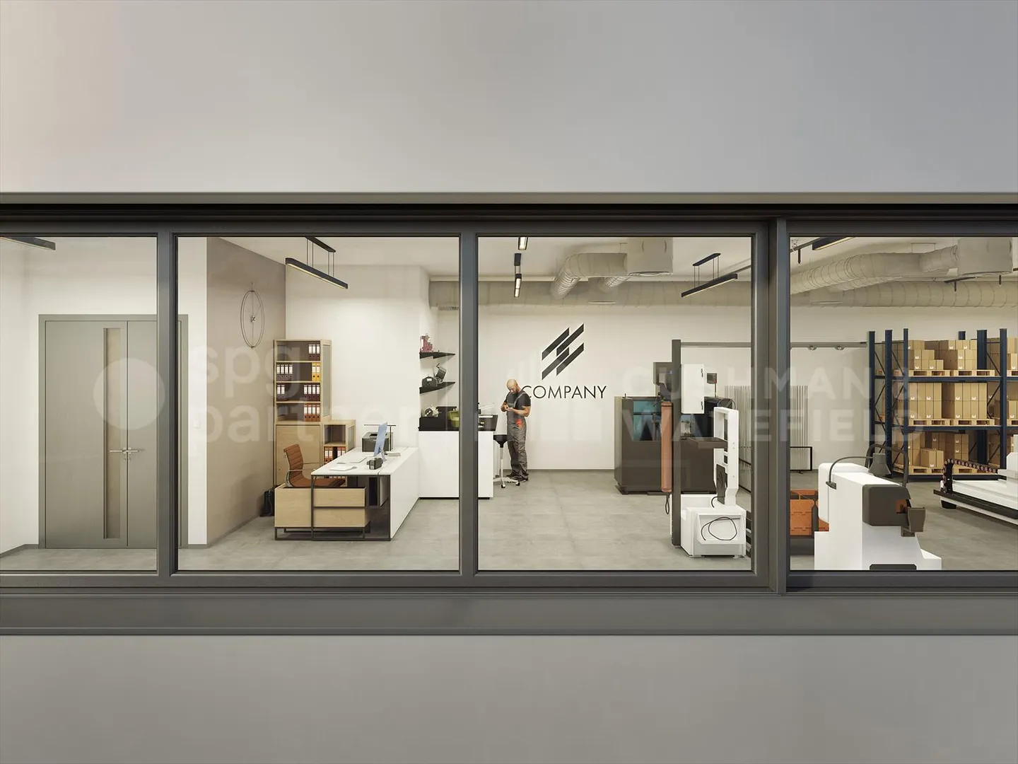 PACBO - 700 m² funktionale und strategische Räume für Handwerker und kleine Unternehmen - Foto 3 von 7