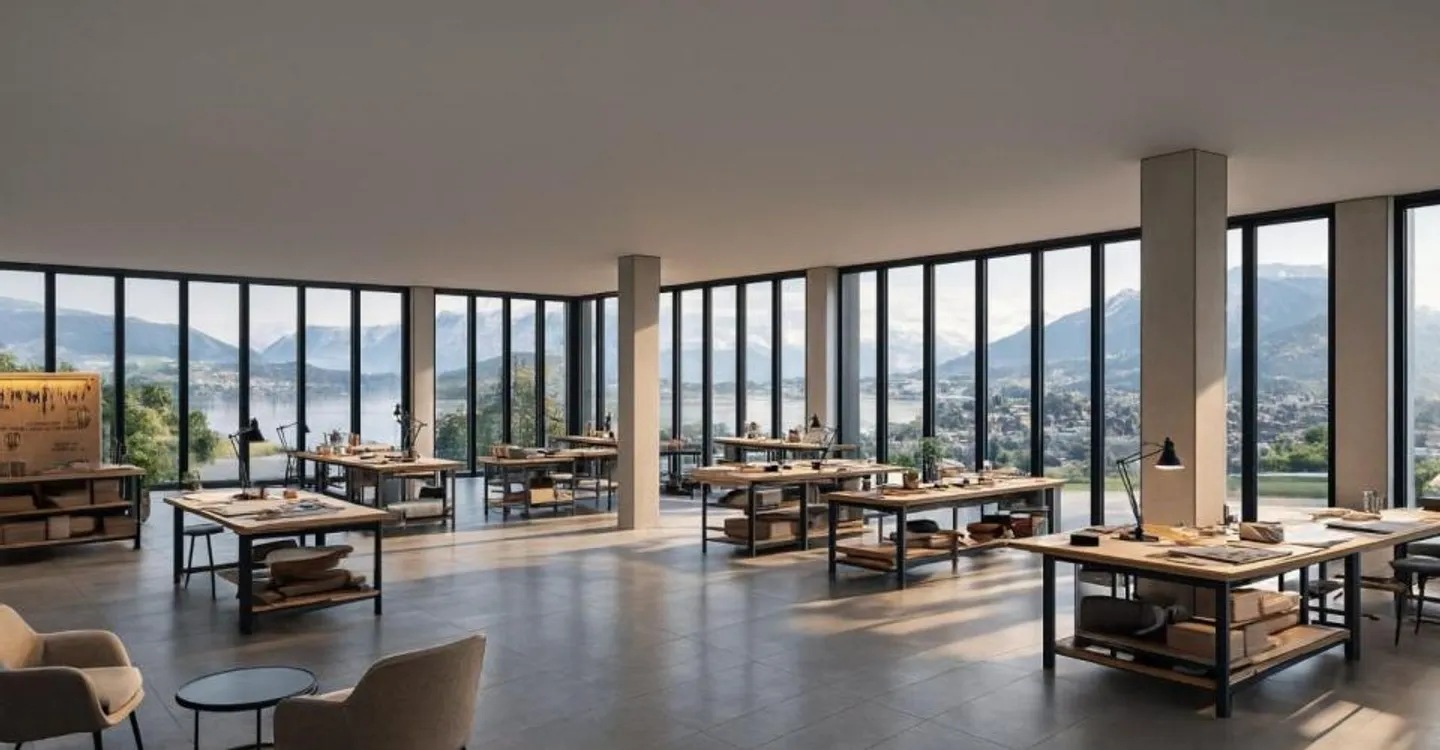 OPPORTUNITÀ RARA A LE BRY - EDIFICIO MODULARE PER UFFICI E ATTIVITÀ ARTIGIANALI IN AFFITTO - Foto 2 di 6