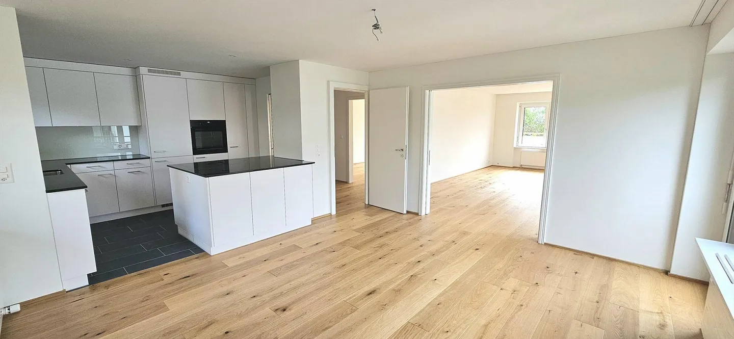 Vista sul lago del giardino - Appartamento 3.5 locali in posizione privilegiata a Zurigo - Foto 5 di 13