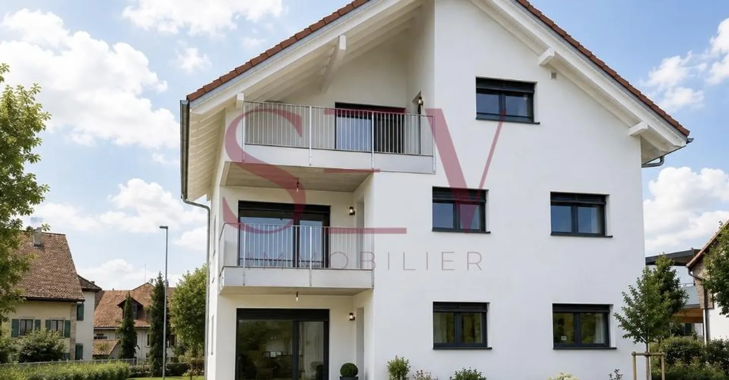 Superbe 3.5 pièces avec grand balcon - Foto 1 di 4