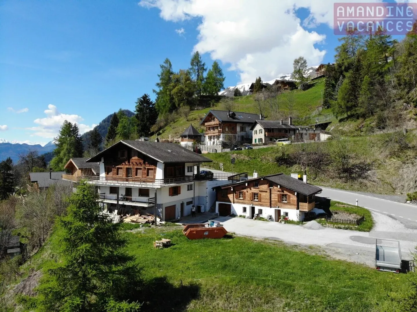 Edificio da ristrutturare nei Hauts des Mayens de Chamoson - Foto 4 di 10