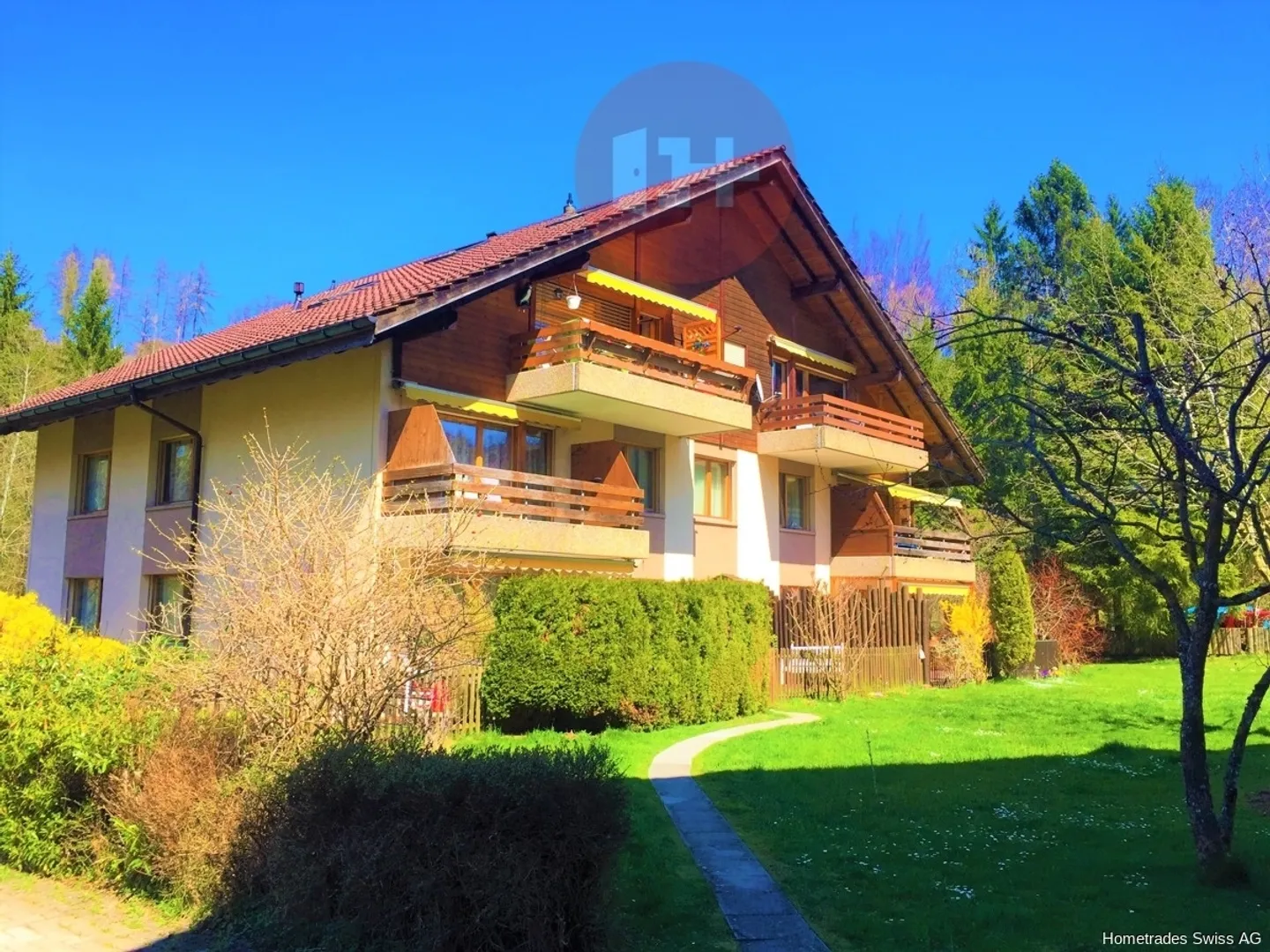 APPARTEMENT ROMANTIQUE DE 3 PIÈCES DANS LA VERDURE! - Photo 8 sur 8