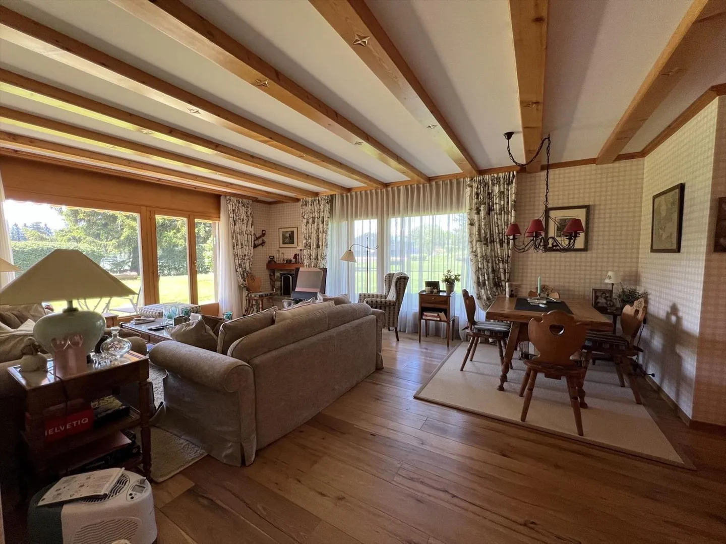 Bel appartement de 3 pièces au rez-pelouse - Photo 1 sur 9