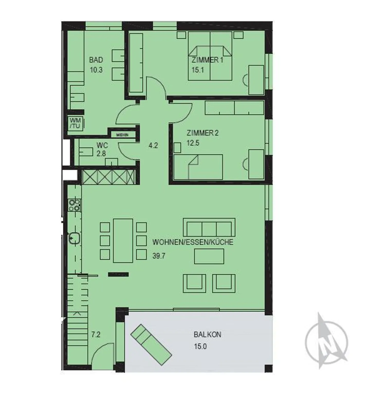 Stylish living & relaxing! - Photo 9 of 9