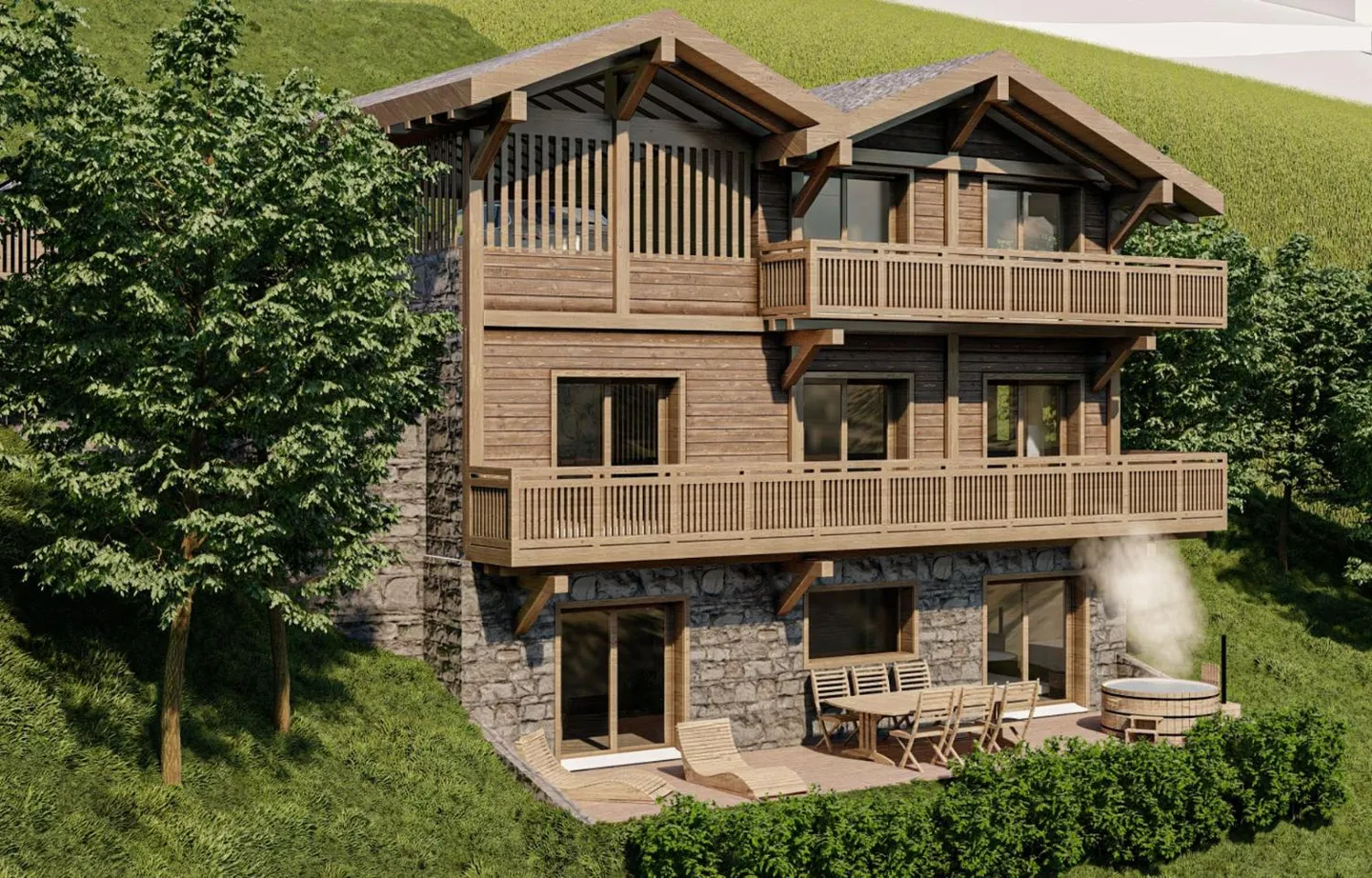 Chalet dans les Alpes Suisses - Photo 3 sur 11