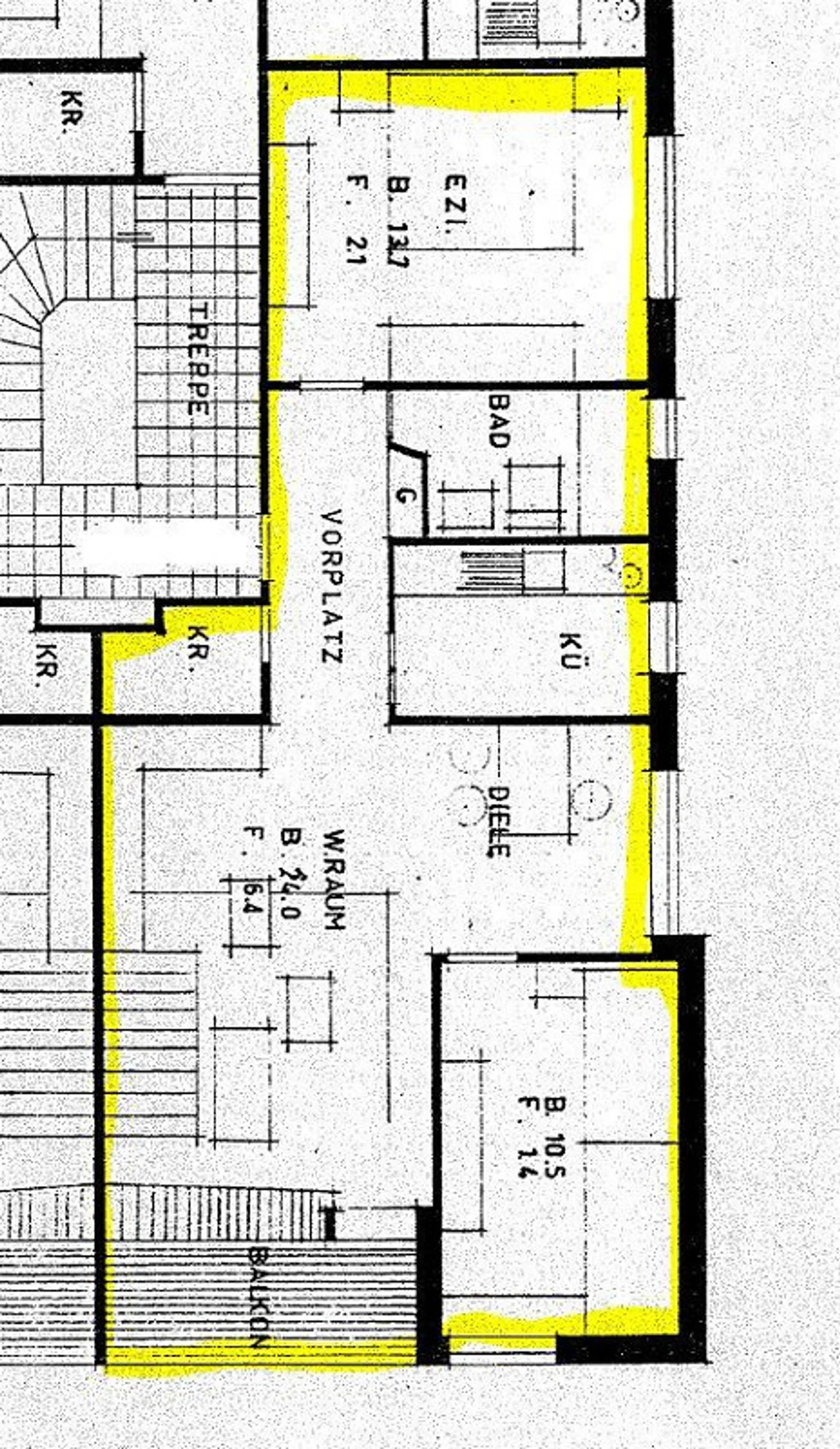 Grosszügige Wohnung in guter Lage - Foto 8 von 8