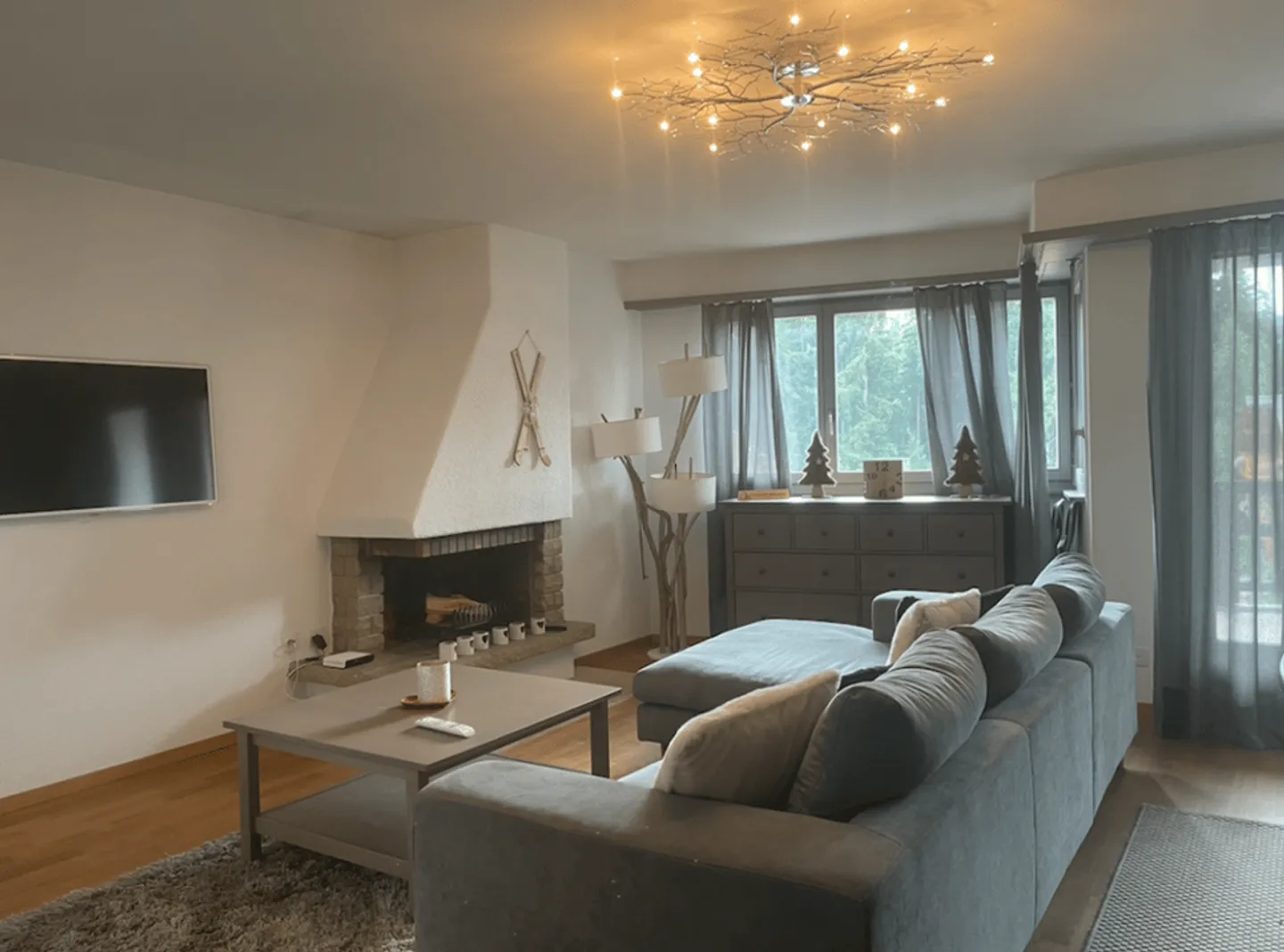 Möblierte Vermietung, Winter oder 4-Monats-Saison Zweitwohnung in Crans Montana - Foto 10 von 11
