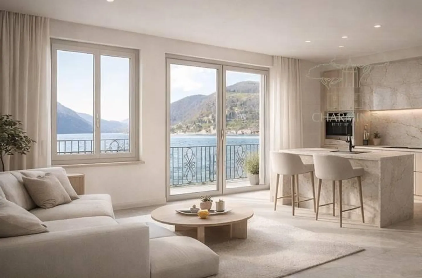 Wohnung am See in Lugano - Foto 1 von 13