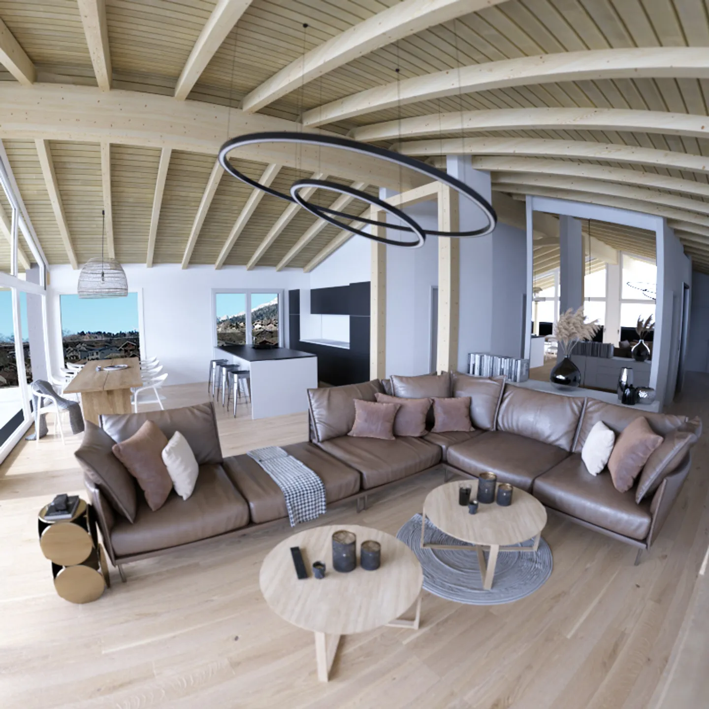 AYENT, magnificent PENTHOUSE - View, Peace, 140 m2 Terrace - Photo 3 of 12