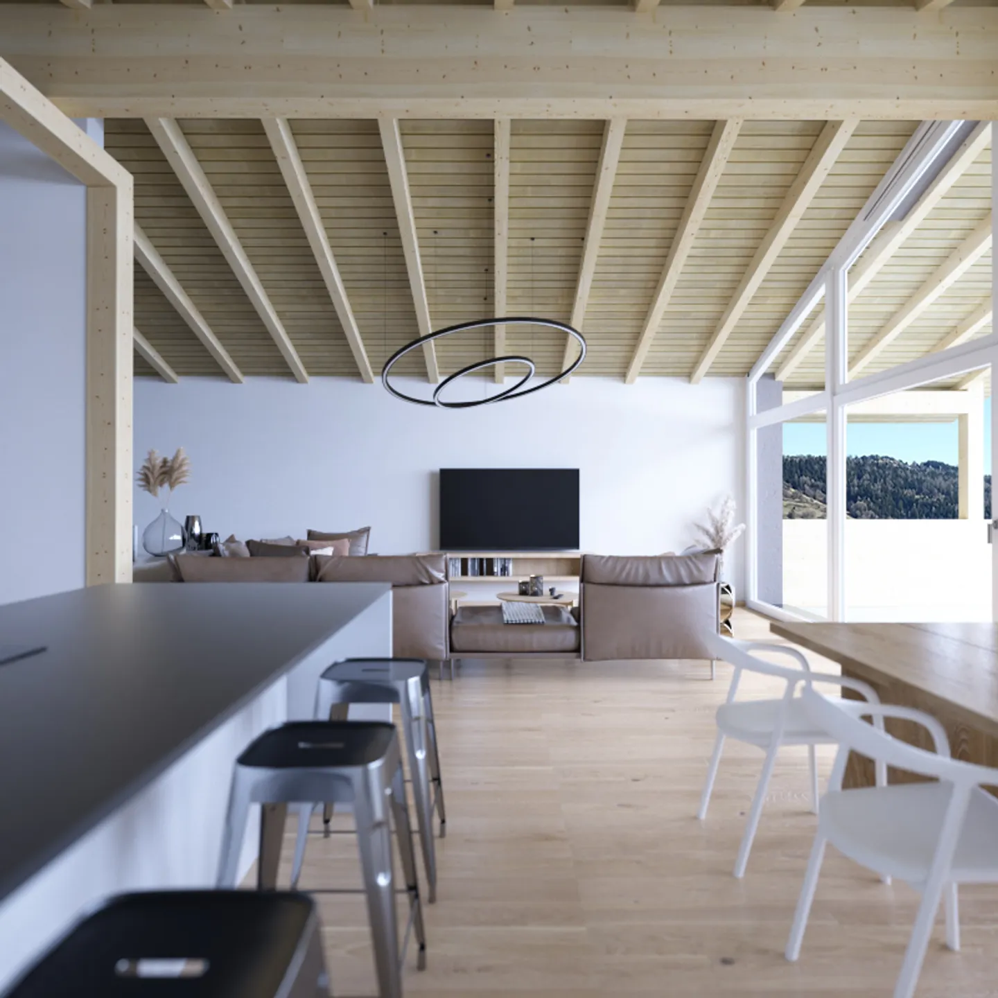 AYENT, magnificent PENTHOUSE - View, Peace, 140 m2 Terrace - Photo 5 of 12