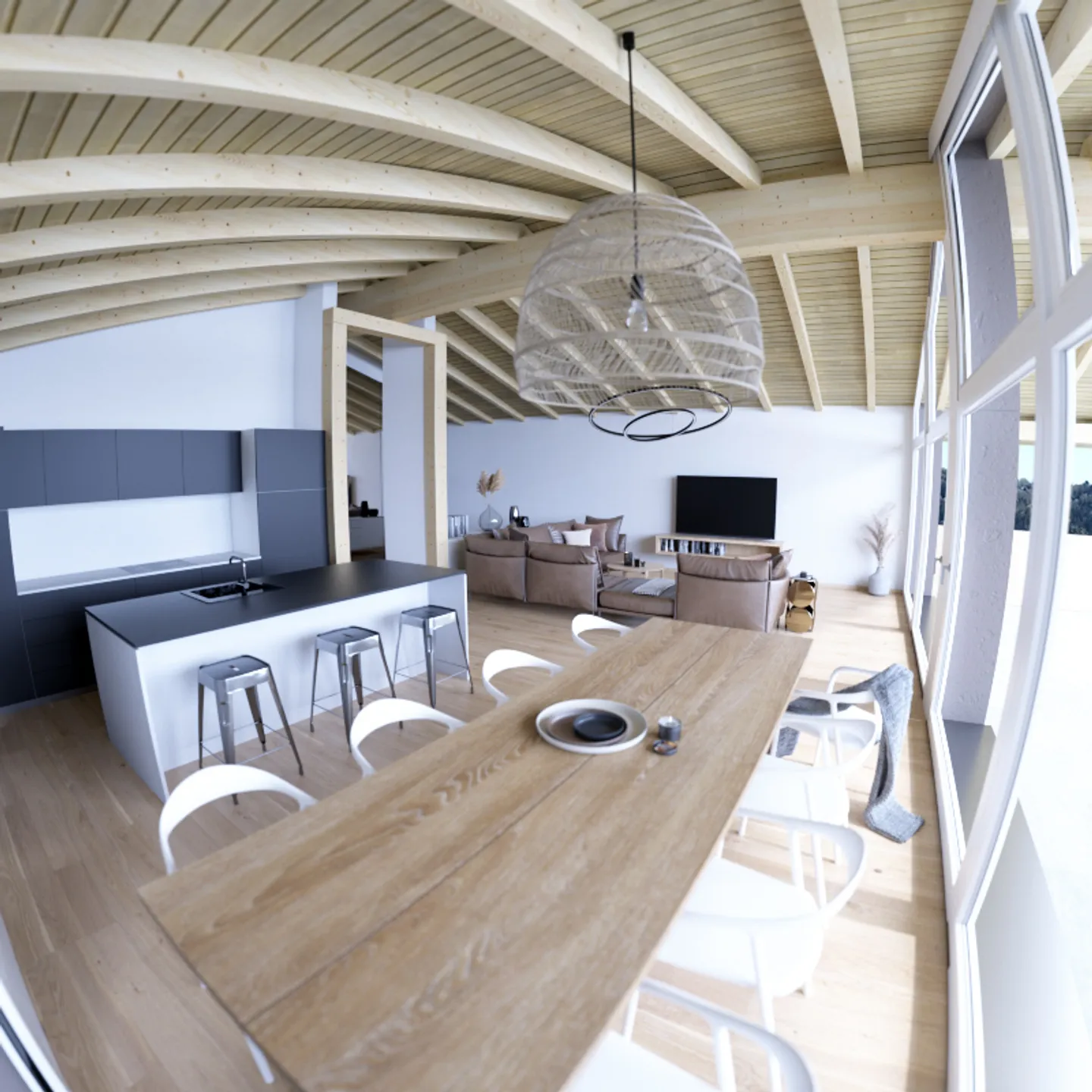 AYENT, magnificent PENTHOUSE - View, Peace, 140 m2 Terrace - Photo 6 of 12