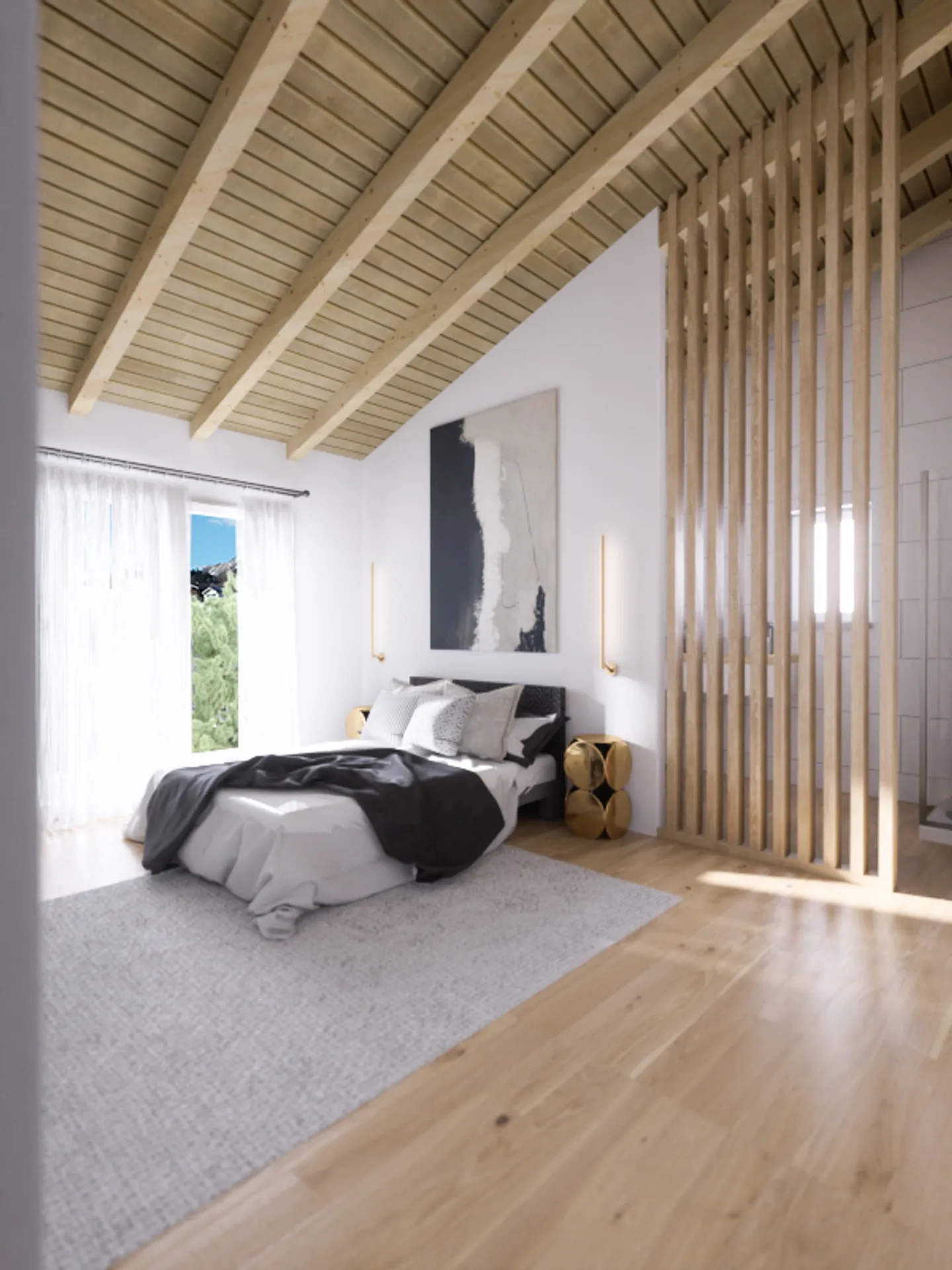 AYENT, magnificent PENTHOUSE - View, Peace, 140 m2 Terrace - Photo 7 of 12