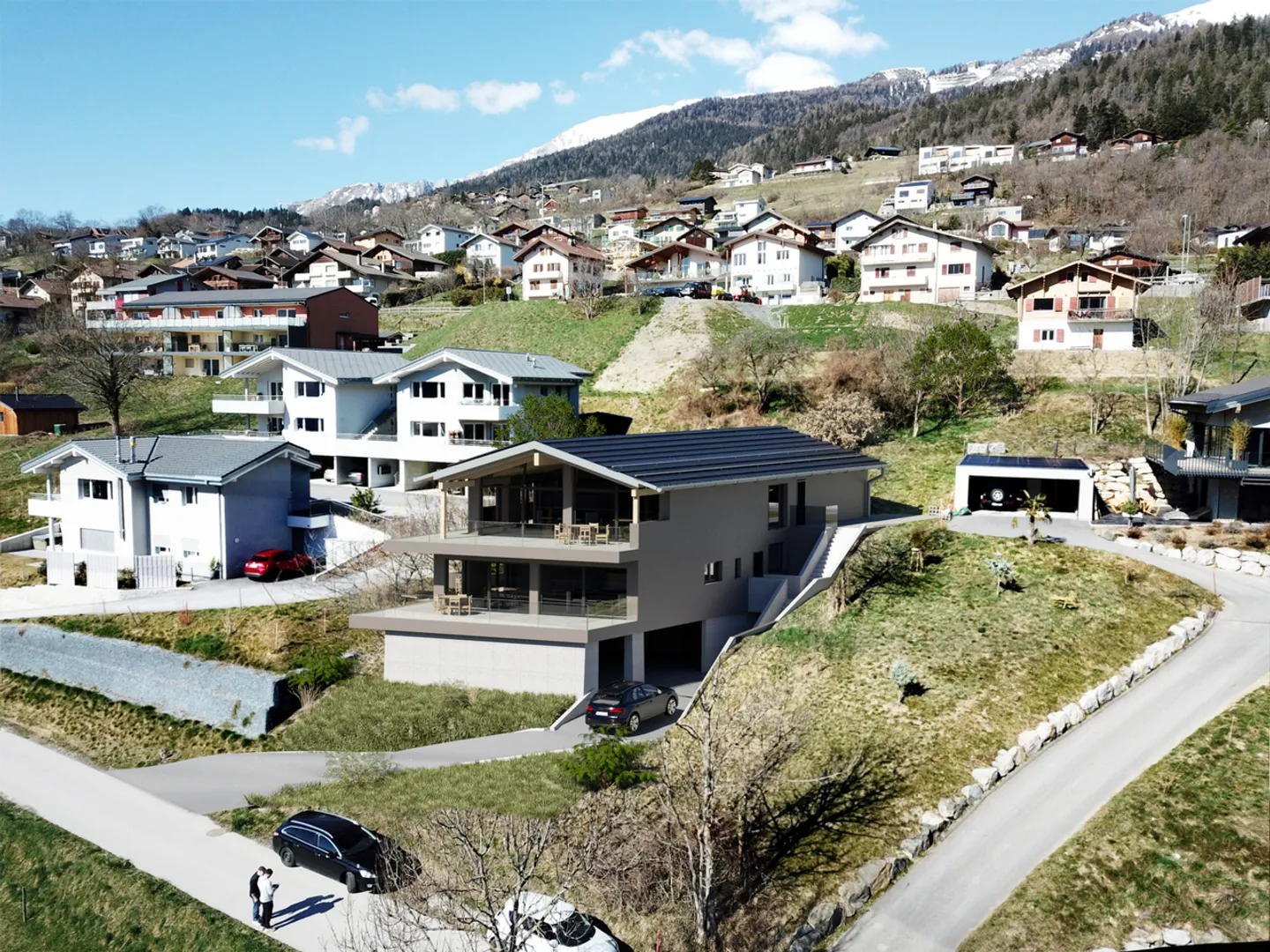 AYENT, magnificent PENTHOUSE - View, Peace, 140 m2 Terrace - Photo 8 of 12