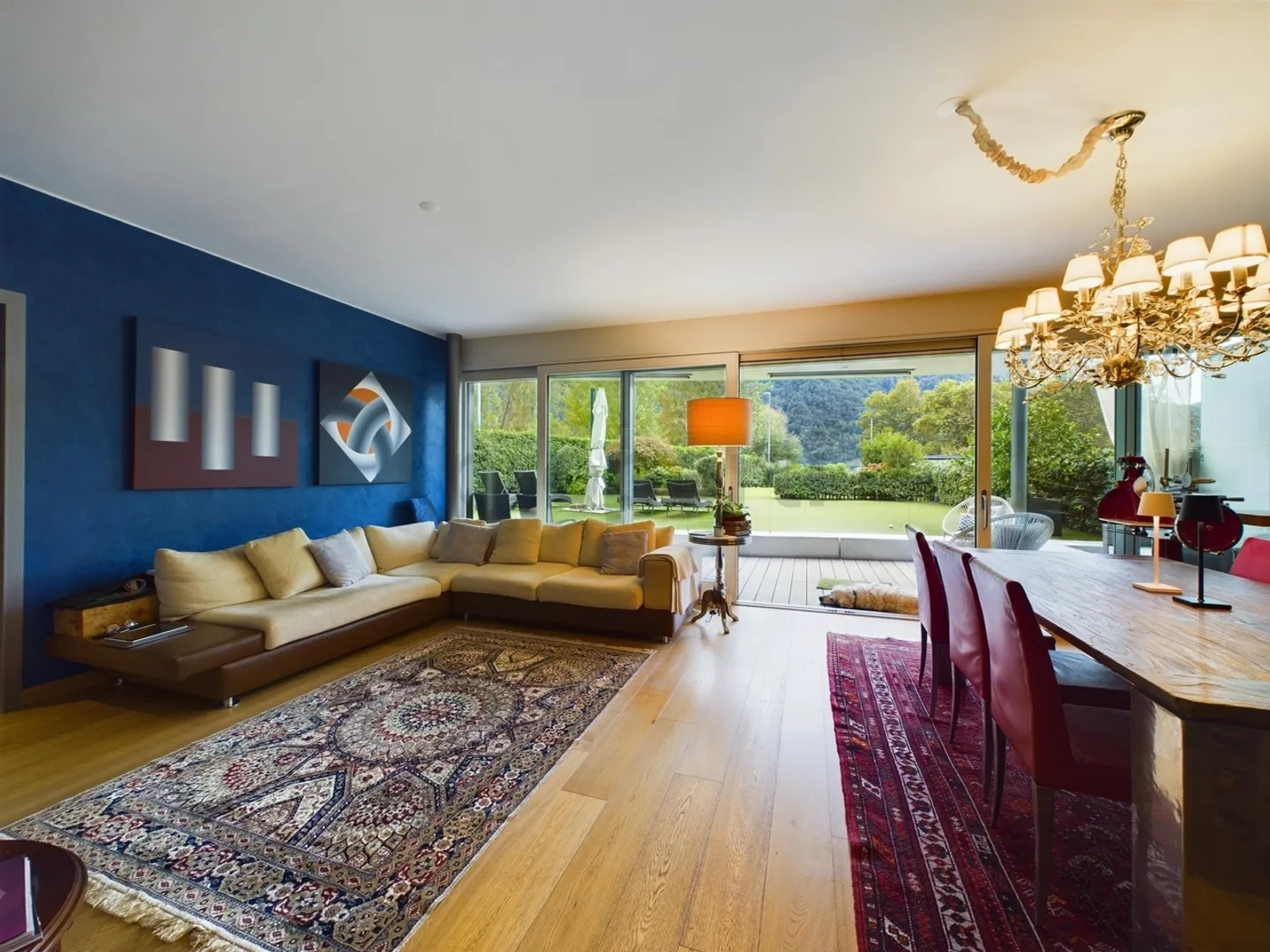 4.5 Zimmer Wohnung in schöner Seelage, EG mit grossem Garten - Foto 4 von 13