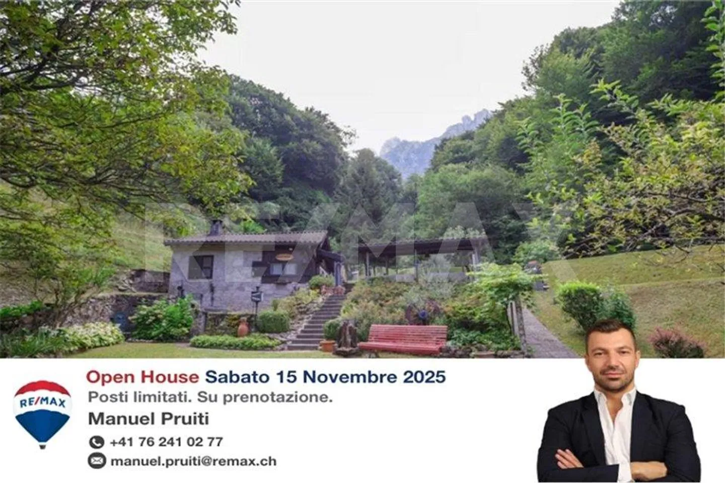 A Unique Ticino Jewel with Private Access – Nestled in Nature - Photo 1 of 13