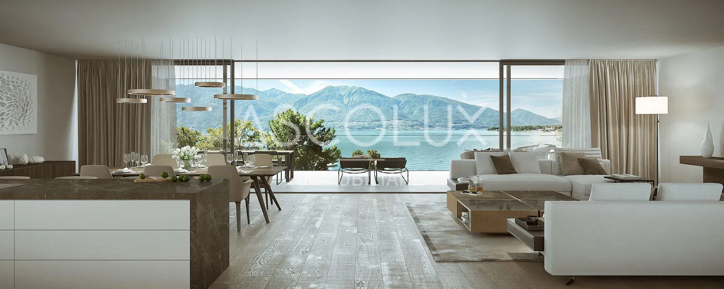 Elegance, Design and Luxury: Spacious 4.5-Room Apartment with Terrace and Stunning Lake View - Photo 8 of 19