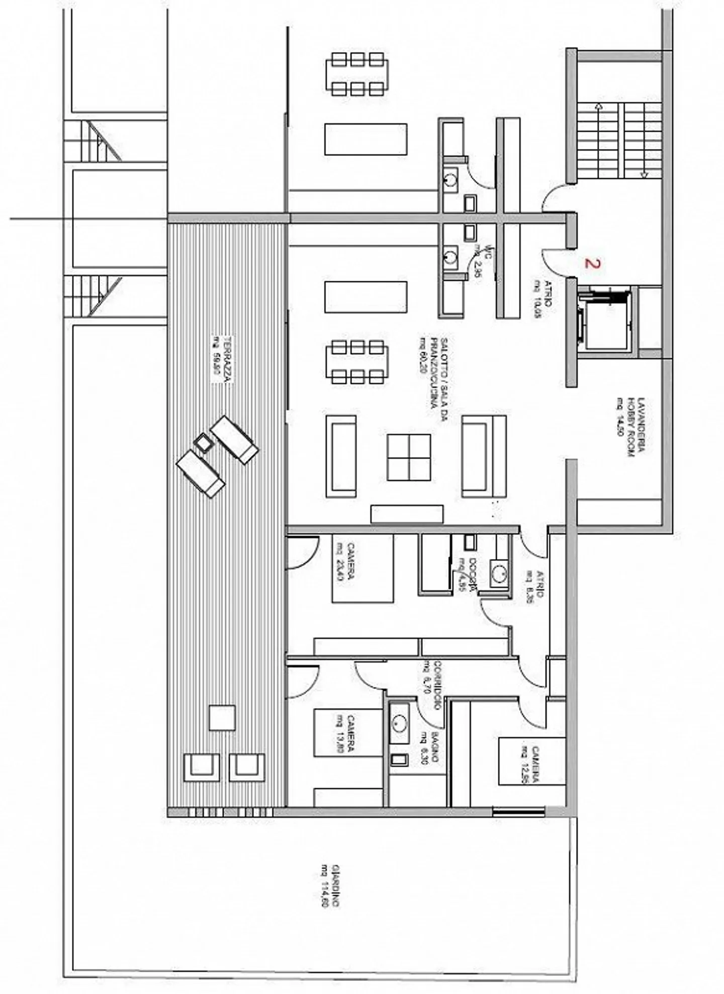 Elegance, Design and Luxury: Spacious 4.5-Room Apartment with Terrace and Stunning Lake View - Photo 13 of 19