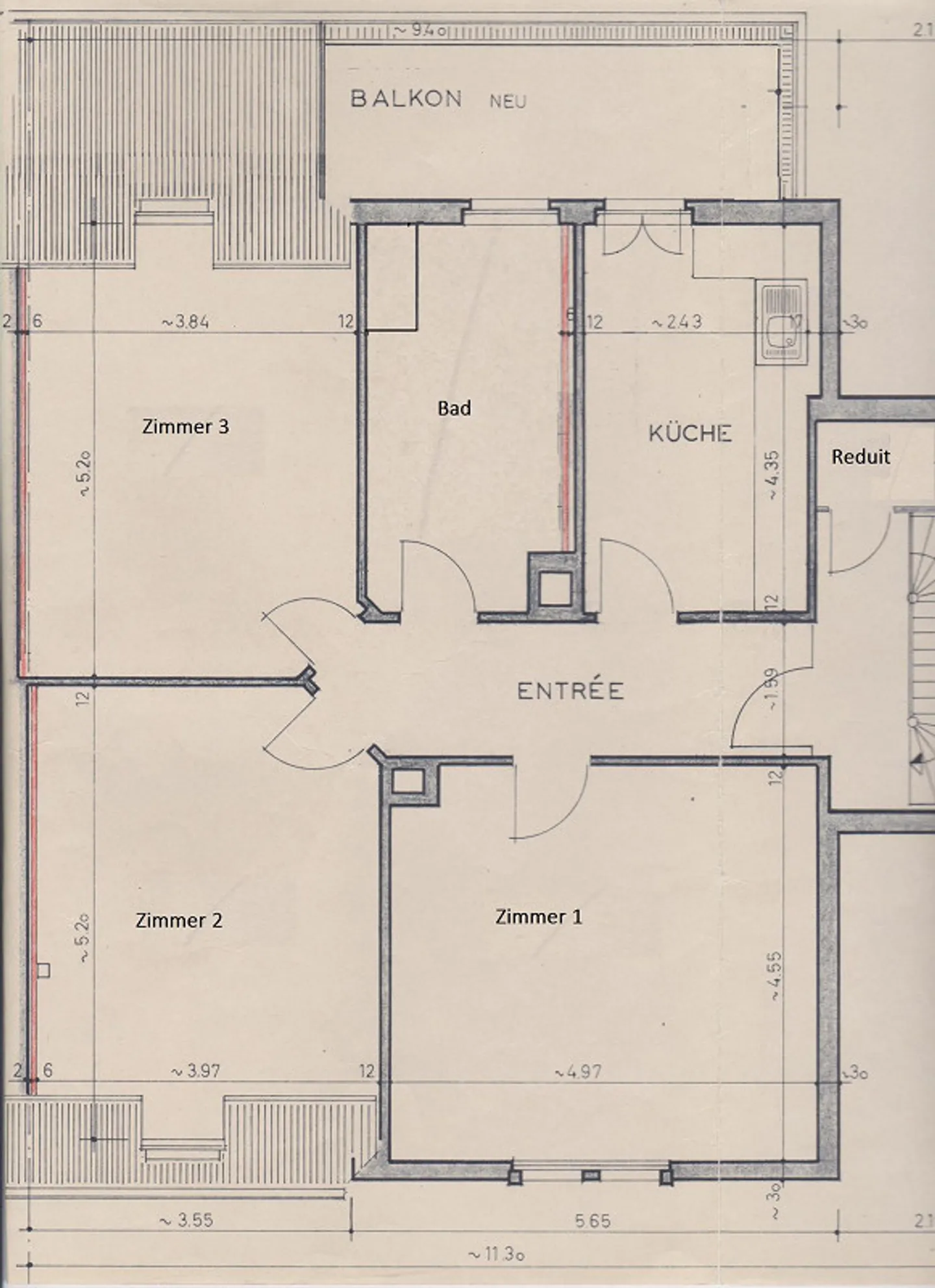 Appartamento attico di 3 stanze con balcone e perfette connessioni di trasporto - Foto 11 di 11