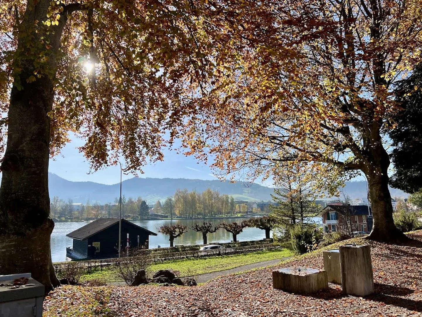 Möblierte 2,5-Zimmer-Wohnung mit Seeblick in Unterägeri - Foto 12 von 17