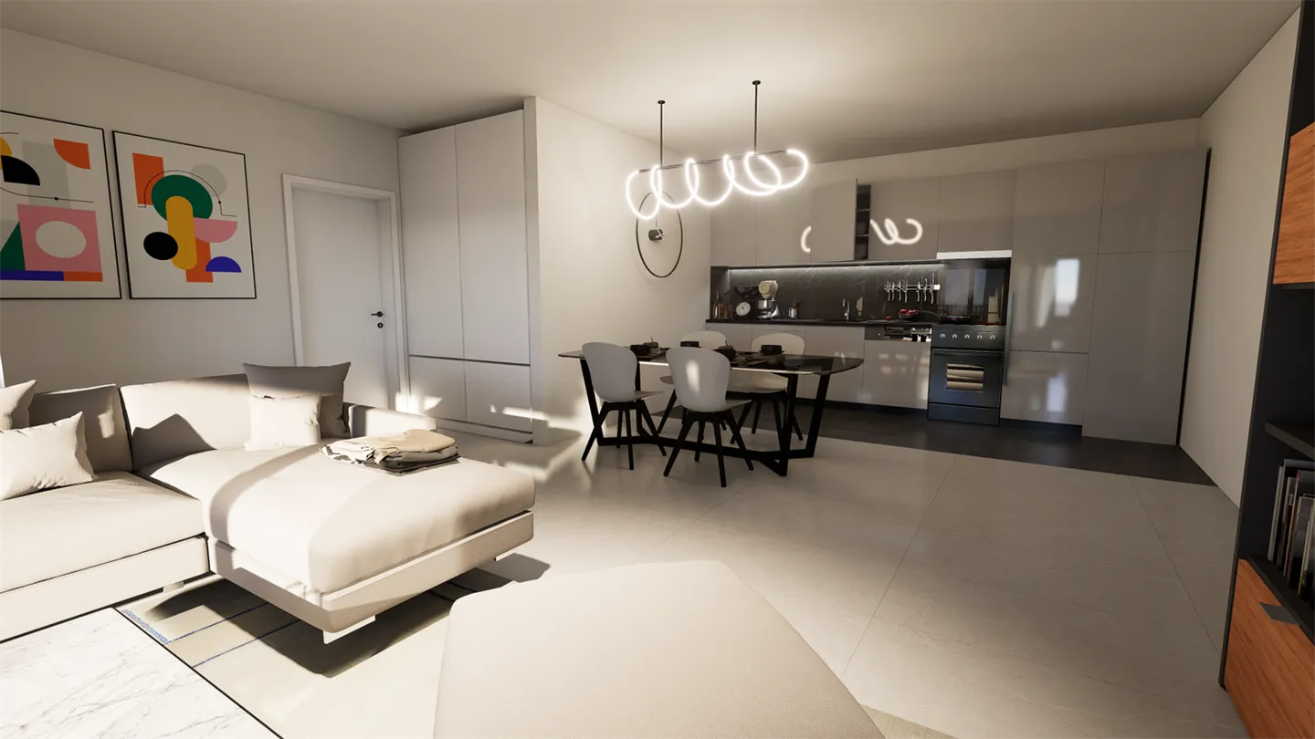 2.5-room apartment with balcony in Salins - Photo 3 of 16