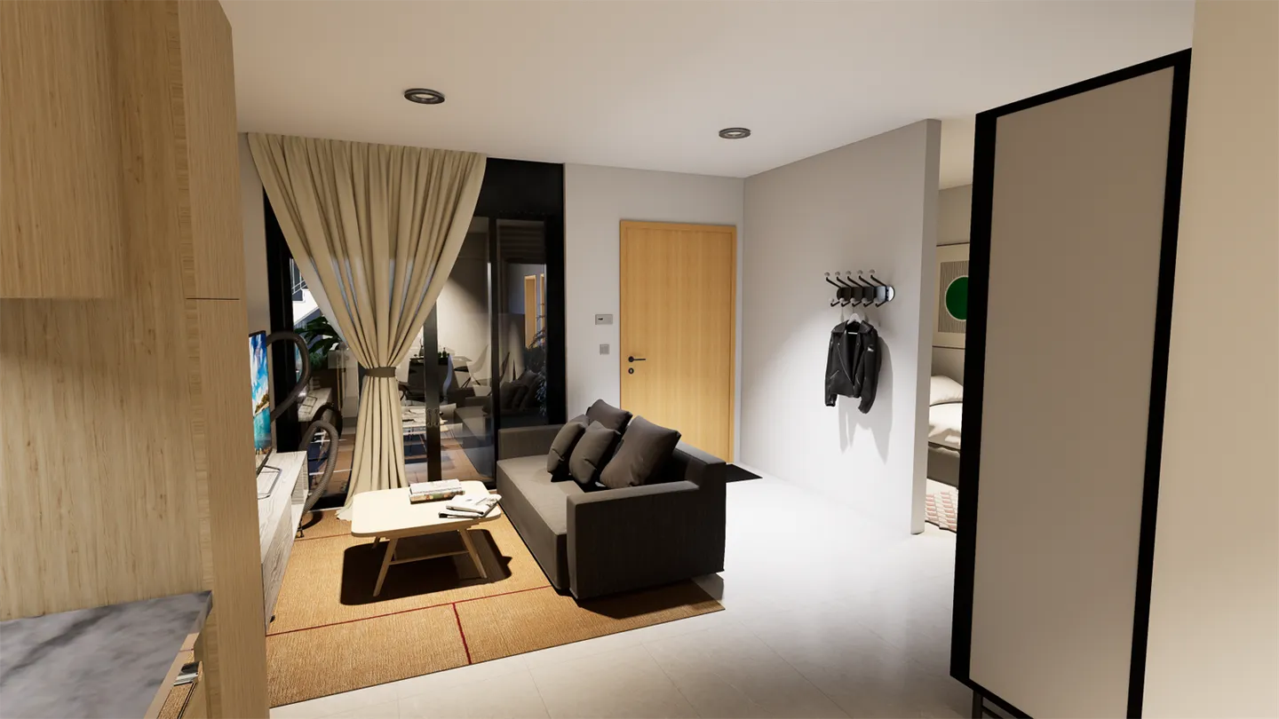 2.5-room apartment with balcony in Salins - Photo 6 of 16